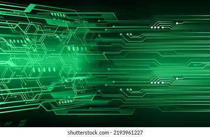 cyber circuit future technology concept background