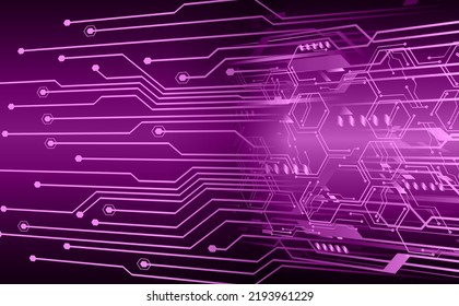 cyber circuit future technology concept background