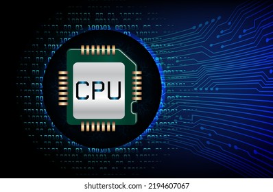 cyber circuit future technology concept background