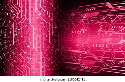 Cyberkreis-Technologie-Zukunftskonzept-Hintergrund