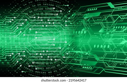 cyber circuit future technology concept background