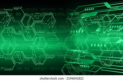 cyber circuit future technology concept background