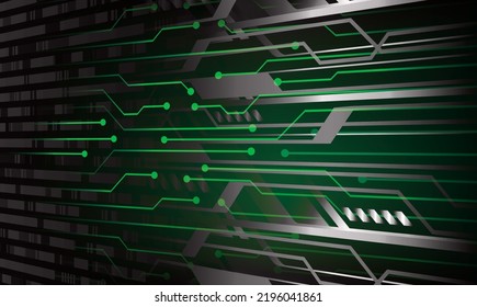 Cyberkreis-Technologie-Zukunftskonzept-Hintergrund