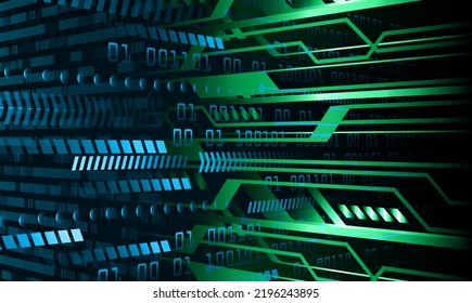 cyber circuit future technology concept background