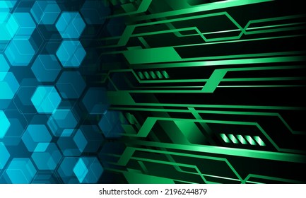 cyber circuit future technology concept background