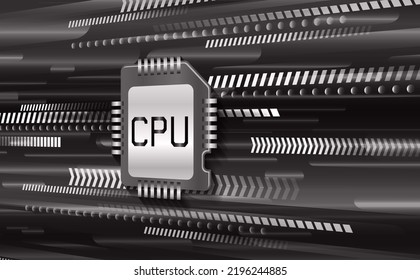 cyber circuit future technology concept background