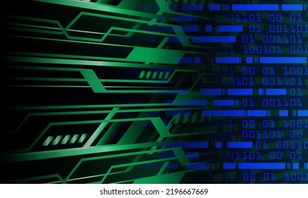 cyber circuit future technology concept background