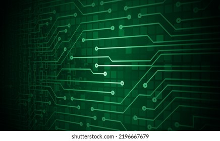 cyber circuit future technology concept background