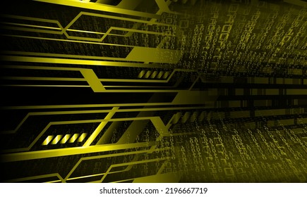 cyber circuit future technology concept background