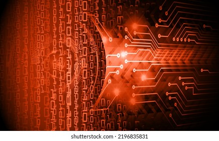 cyber circuit future technology concept background