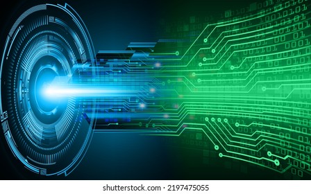 Cyberkreis-Technologie-Zukunftskonzept-Hintergrund