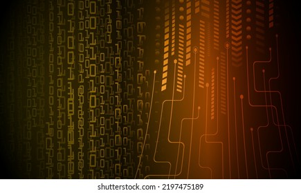 fondo de concepto de tecnología futura de circuito cibernético