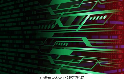 cyber circuit future technology concept background