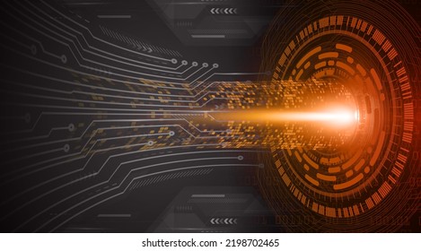 cyber circuit future technology concept background