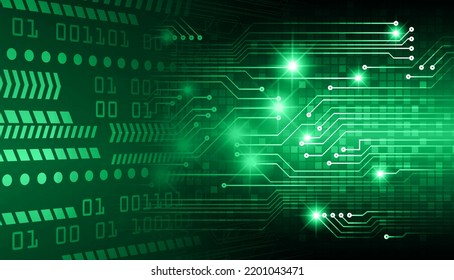 cyber circuit future technology concept background