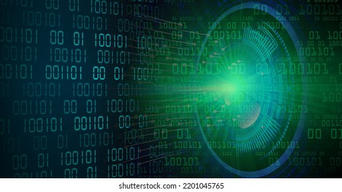 cyber circuit future technology concept background