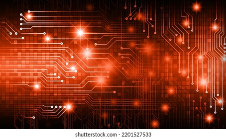 cyber circuit future technology concept background