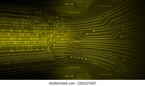cyber circuit future technology concept background