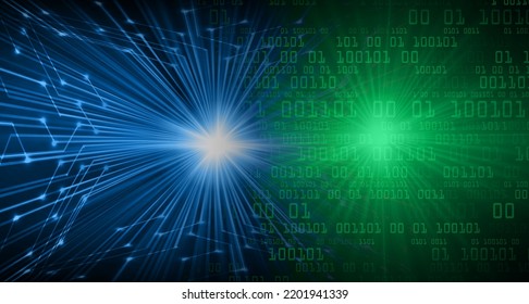 cyber circuit future technology concept background