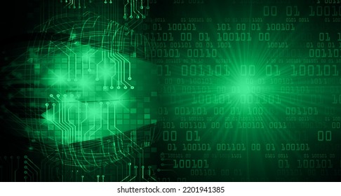 cyber circuit future technology concept background