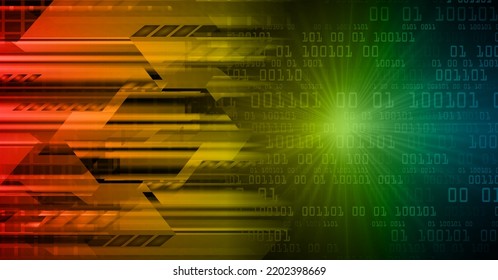 cyber circuit future technology concept background
