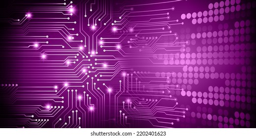 Cyberkreis-Technologie-Zukunftskonzept-Hintergrund