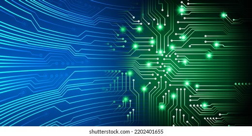 cyber circuit future technology concept background