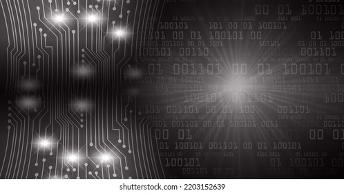 Cyberkreis-Technologie-Zukunftskonzept-Hintergrund