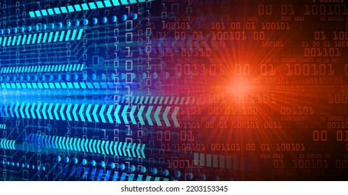 fondo de concepto de tecnología futura de circuito cibernético