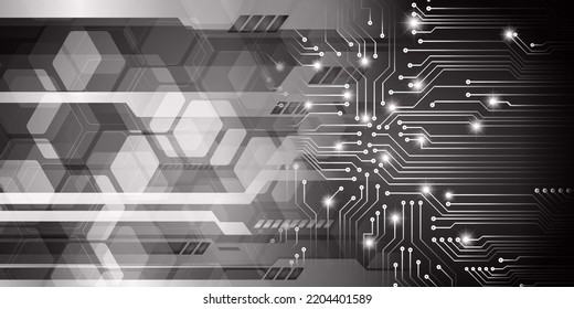 Cyberkreis-Technologie-Zukunftskonzept-Hintergrund