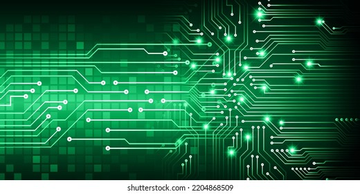 cyber circuit future technology concept background