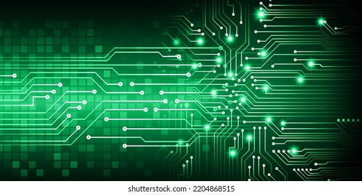 cyber circuit future technology concept background