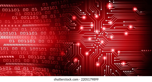 cyber circuit future technology concept background
