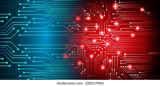 Cyberkreis-Technologie-Zukunftskonzept-Hintergrund