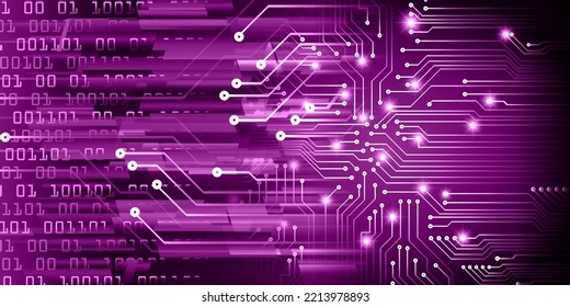 cyber circuit future technology concept background