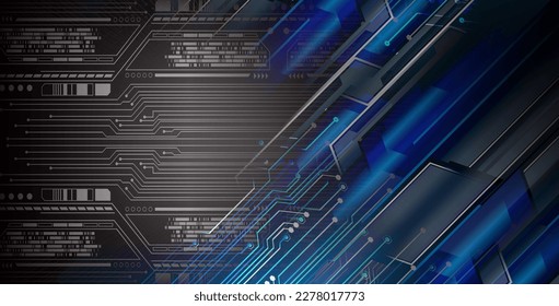 cyber circuit future technology concept background
