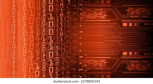 cyber circuit future technology concept background