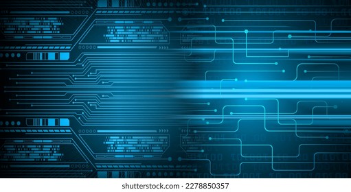 cyber circuit future technology concept background