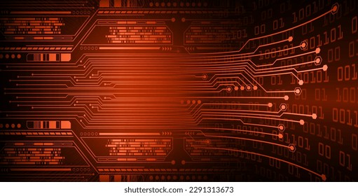 cyber circuit future technology concept background