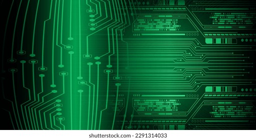 cyber circuit future technology concept background