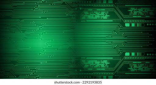 cyber circuit future technology concept background