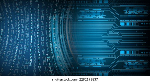 cyber circuit future technology concept background
