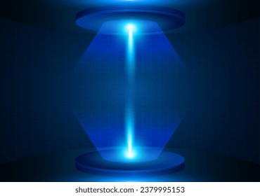 cyber circuit future technology concept background