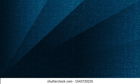 Cyber Circuit Microchip on Technology Background,Hi-tech Digital and security Concept design,Free Space For text in put,Vector illustration.