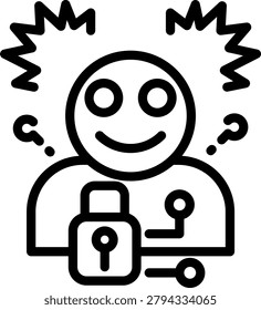 Cyber Craze Vector Design Icon Style