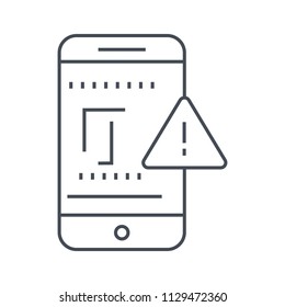 Cyber crime icon