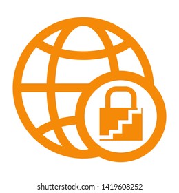 cyber crime icons, Hacker icons with bug virus crack worm spam isolated vector illustration - vector
