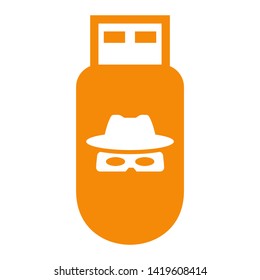 cyber crime icons, Hacker icons with bug virus crack worm spam isolated vector illustration - vector
