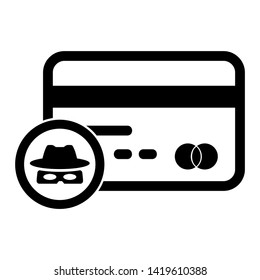 cyber crime icons, Hacker icons with bug virus crack worm spam isolated vector illustration - vector
