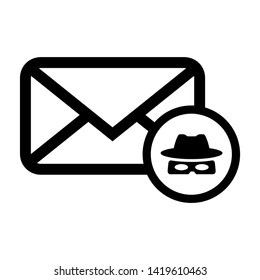 cyber crime icons, Hacker icons with bug virus crack worm spam isolated vector illustration - vector
